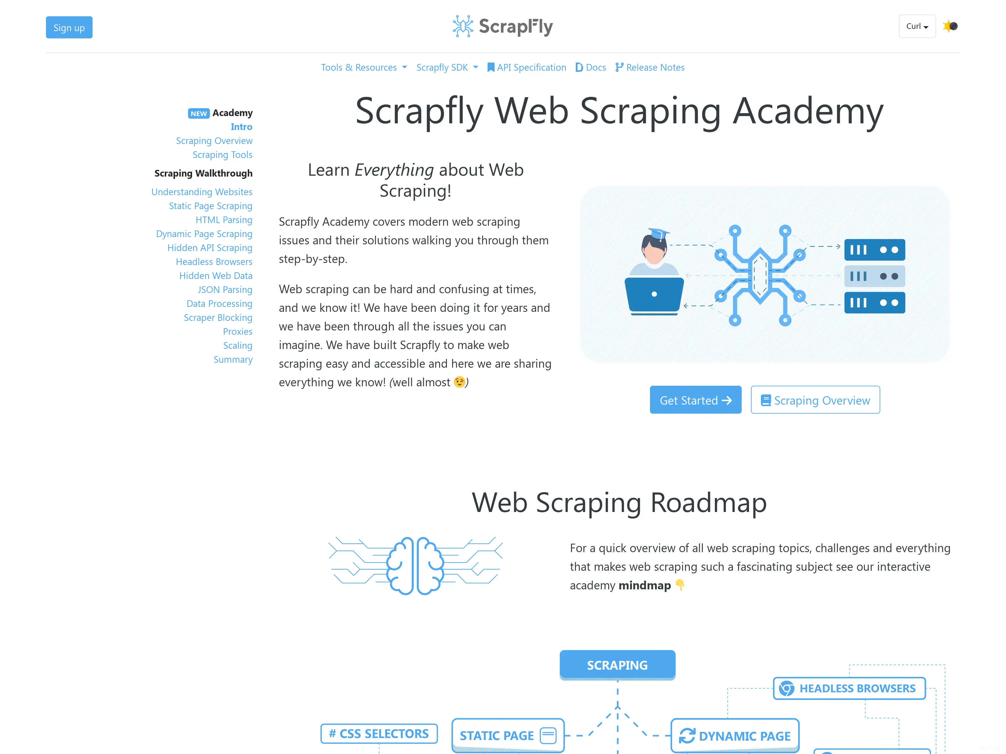 web scraping academy preview