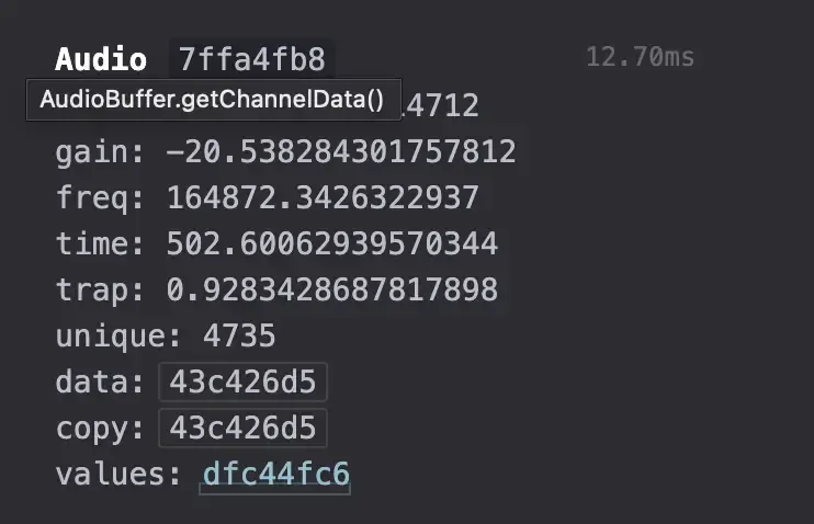 Audio Fingerprinting in CreepJS