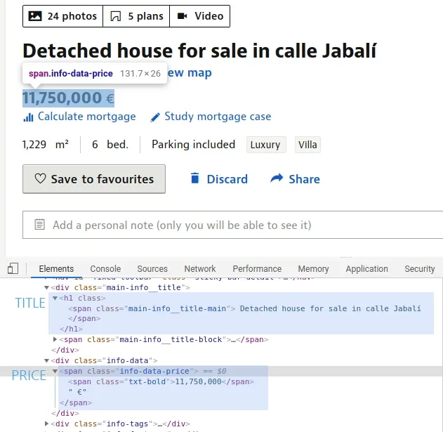 illustration of idealista's source page