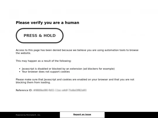 crunchbase.com blocked page