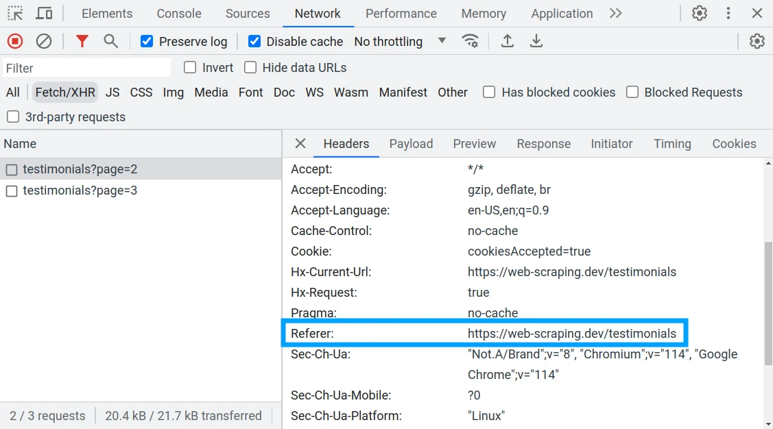 web-scraping-with-referer-header