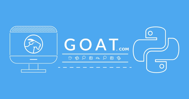 How to Scrape Goat.com for Fashion Apparel Data in Python