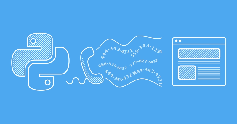 Web Scraping Phone Numbers with Python
