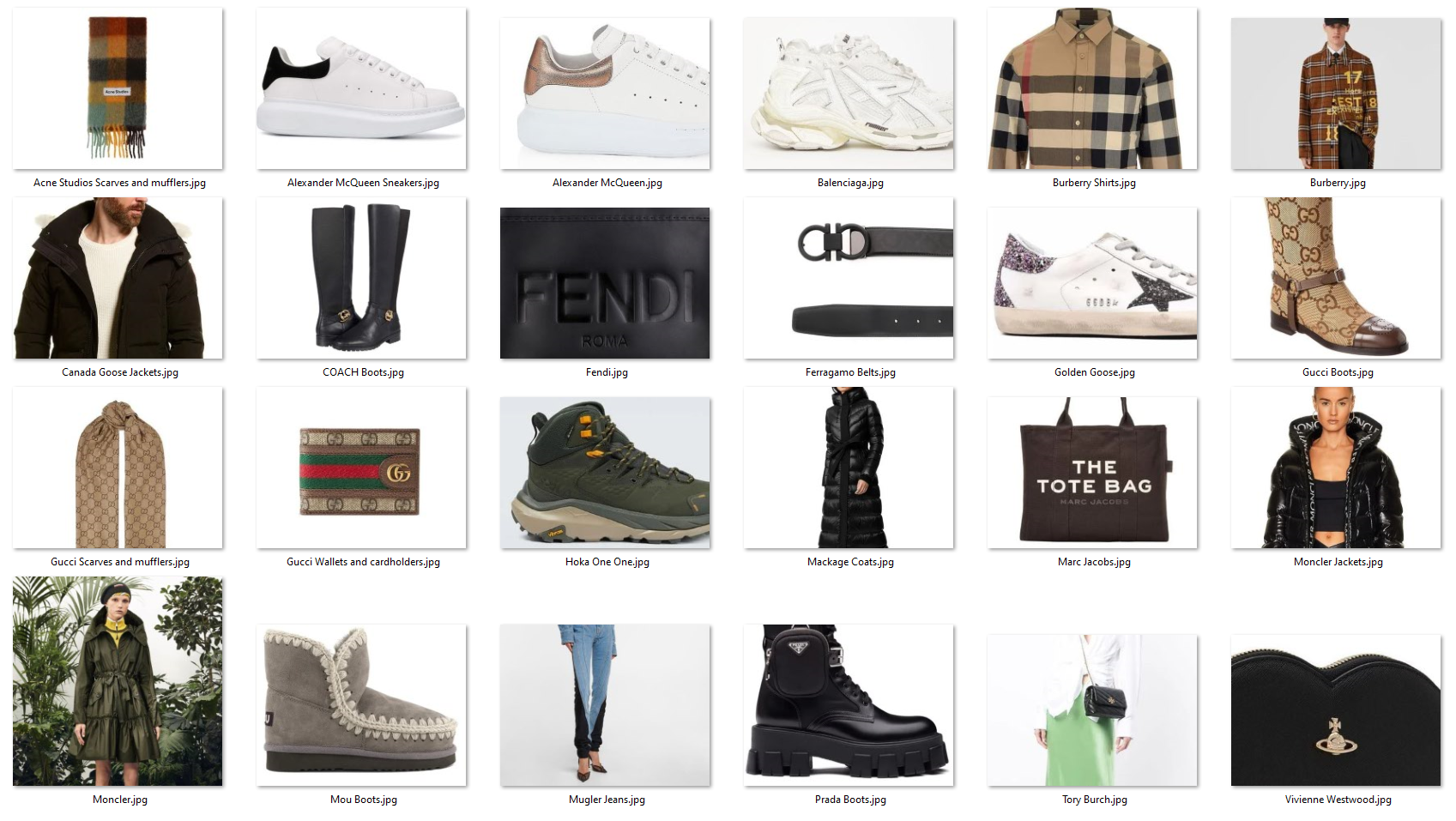 Hidden image scraper code result