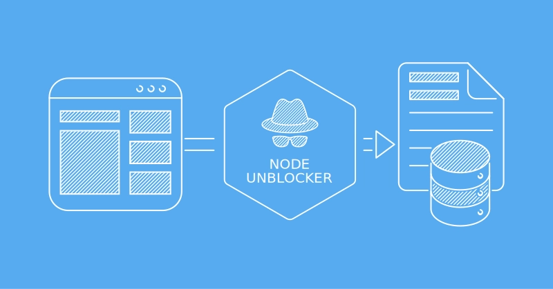 Web Scraping With Node-Unblocker